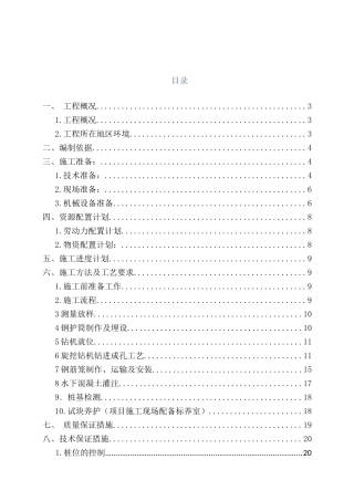 跨顺城街主线桥桩基施工专项方案