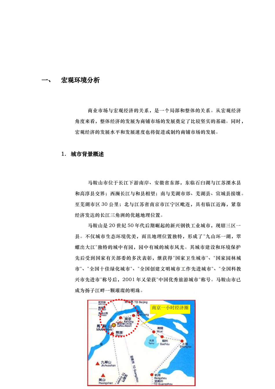 马鞍山地区康泰佳苑项目商业市场分析部分_第2页