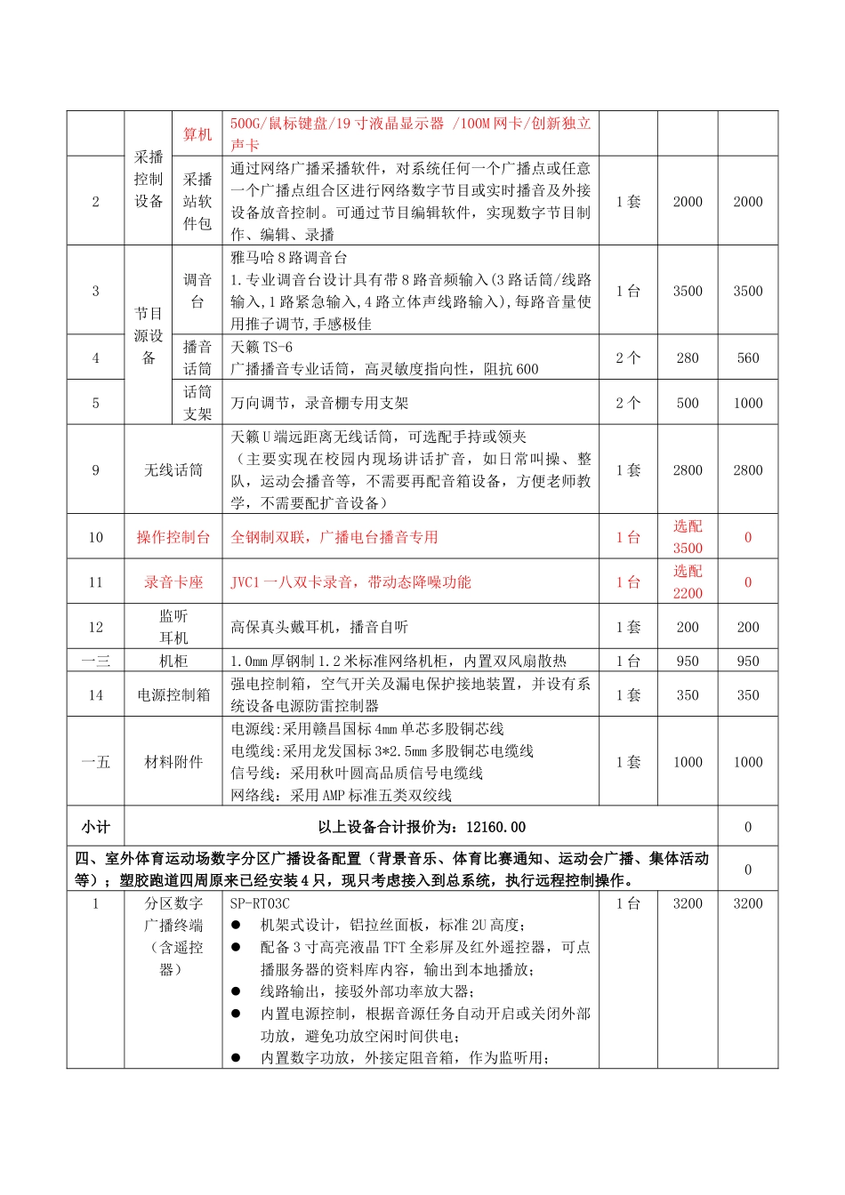 经济干部管理学院新校区网络广播报价方案_第3页