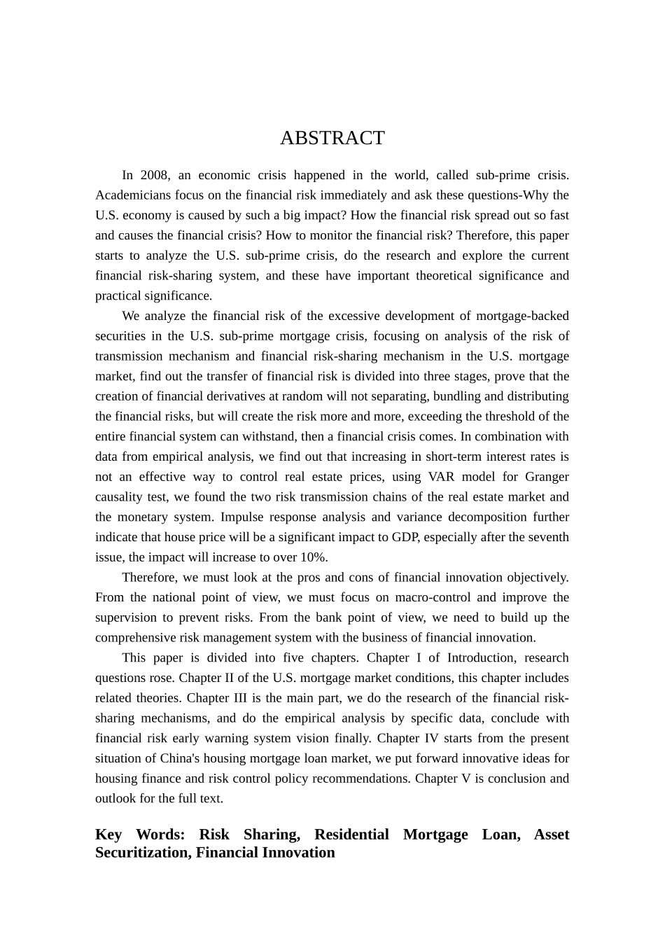 美国住房抵押贷款市场金融风险分担机制的研究分析_第3页