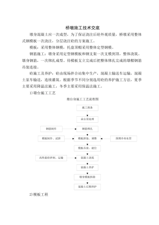 桥墩施工方案1