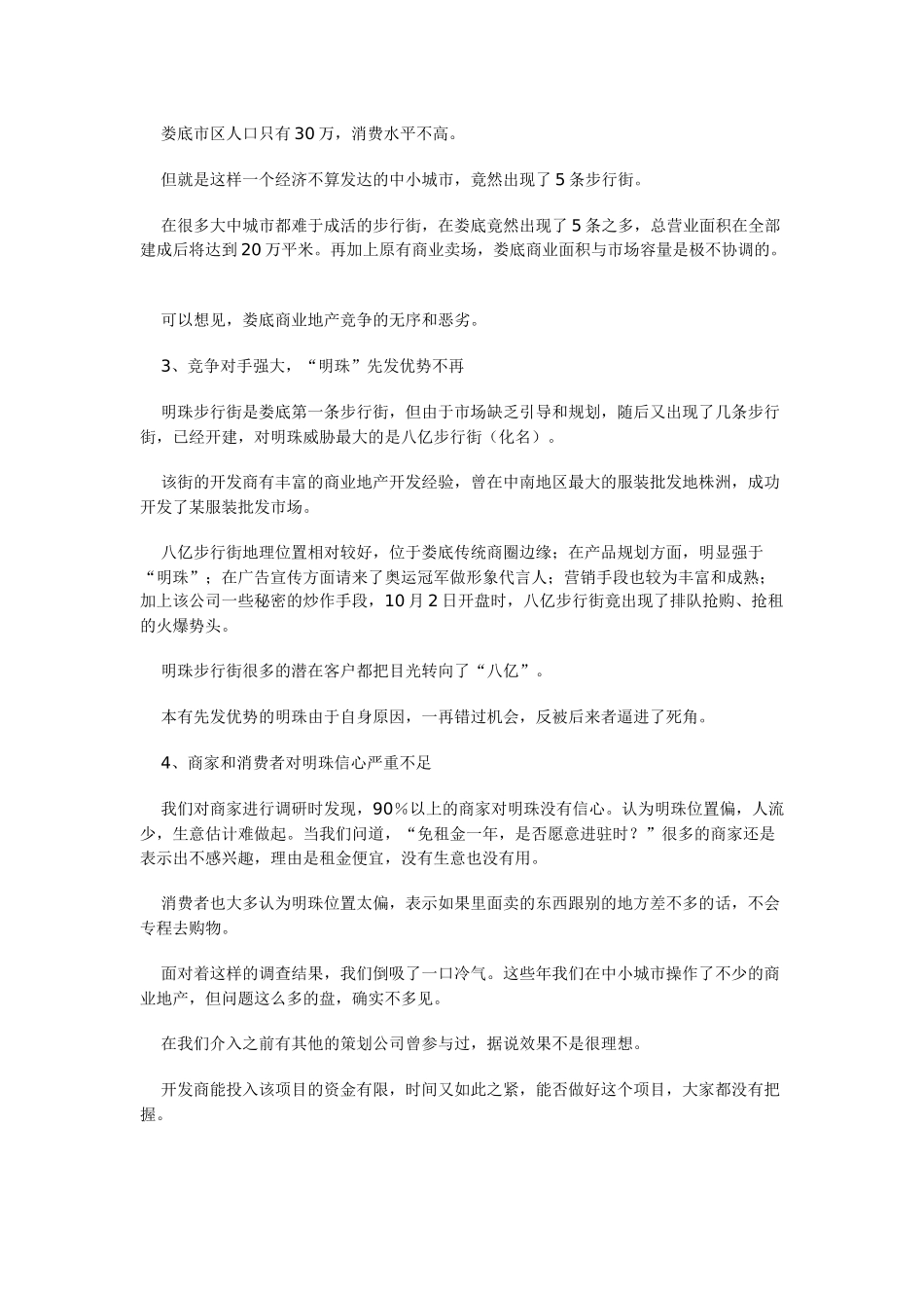 某中小城市商业街营销全案纪实_第3页