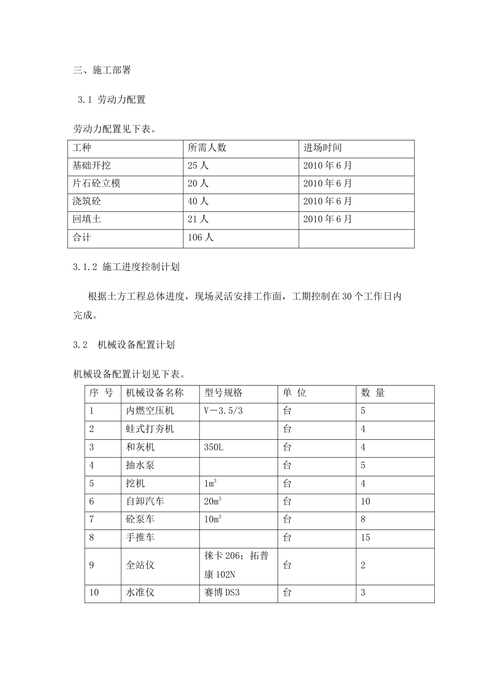 片石砼施工方案_第3页