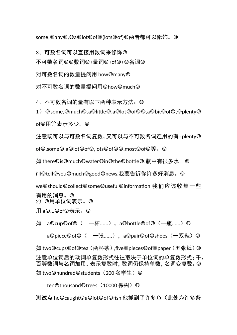 小学英语语法总结大全_第2页