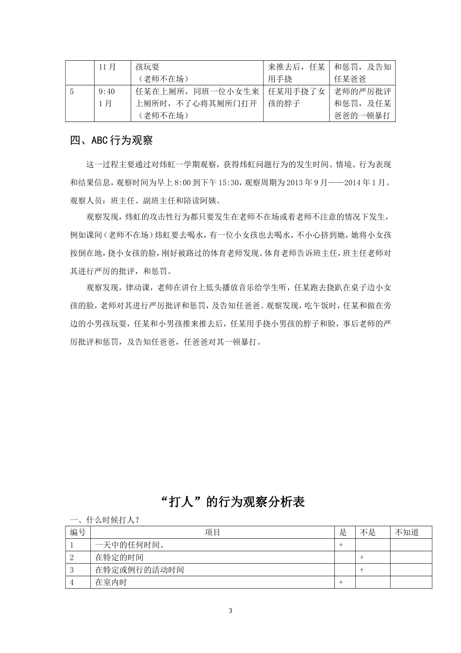 智力弱后儿童攻击性行为的心理分析及对策研究_第3页