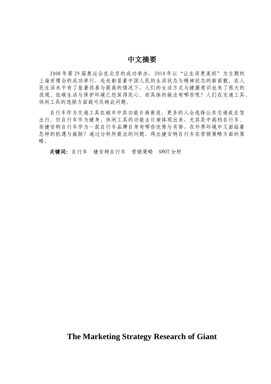 某品牌自行车营销策略研究_第3页