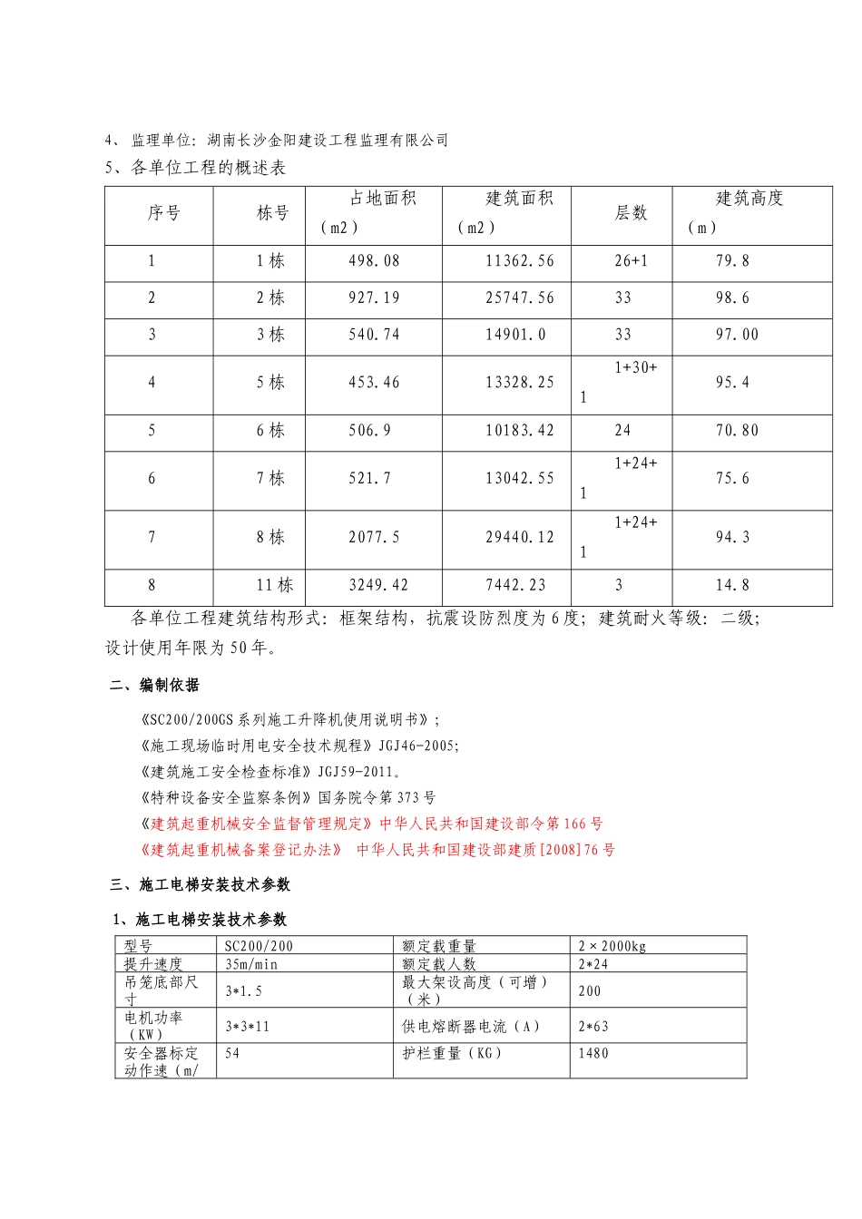 高层施工电梯施工方案XXXX-86-6_第2页
