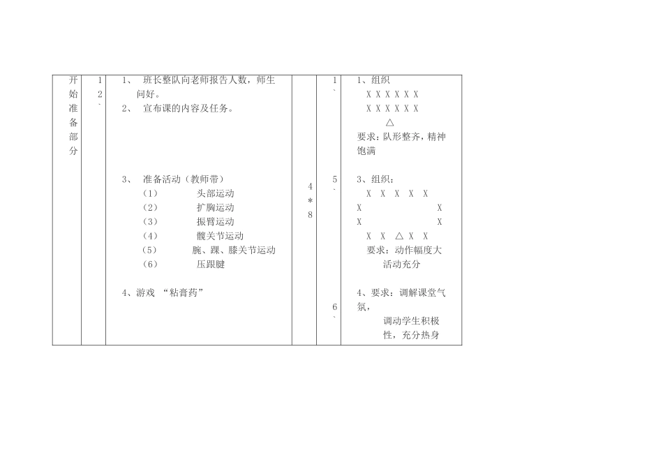 小学羽毛球教学课教案_第2页