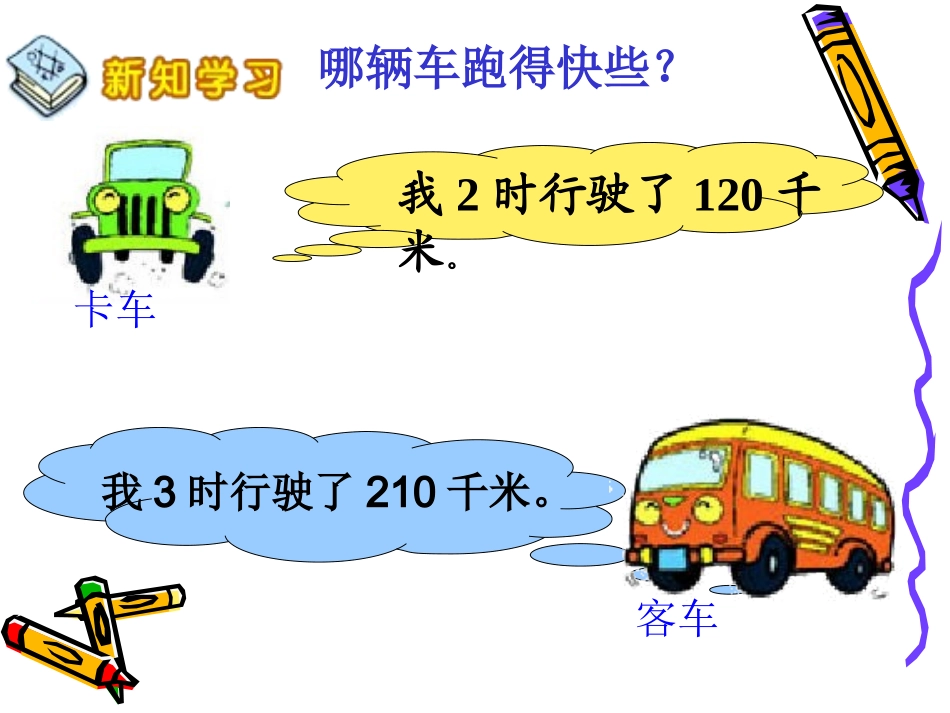 路程时间与速度教学课件_第3页