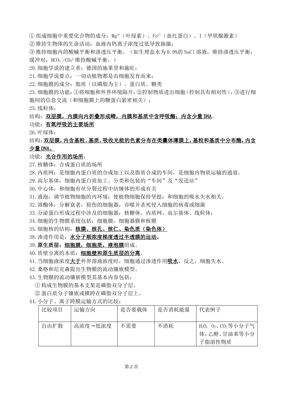 必修背诵材料_第2页