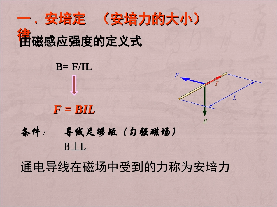 磁场对通电导线的作用_第3页