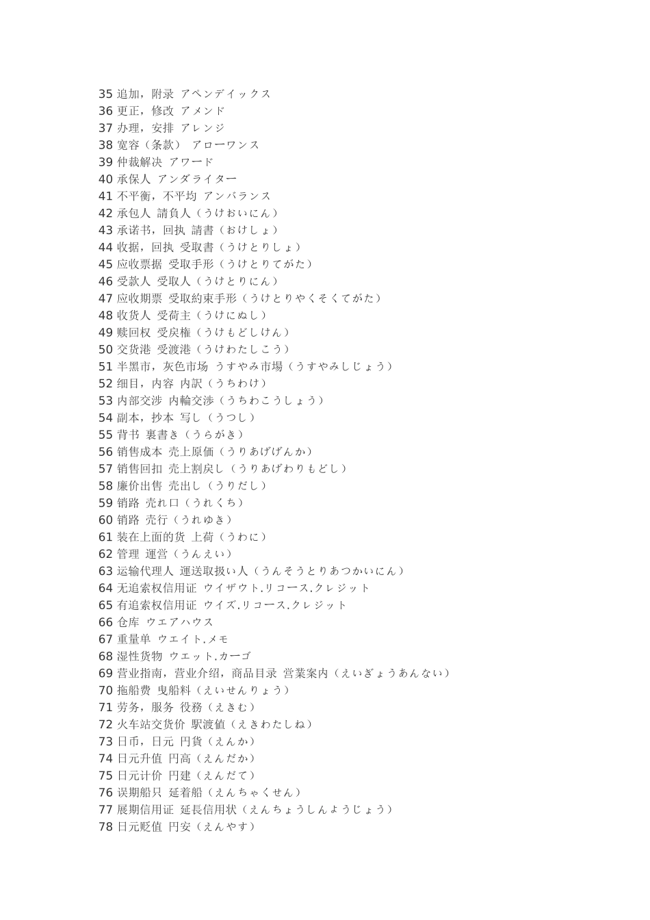 浅析日语中的国际贸易用语_第2页