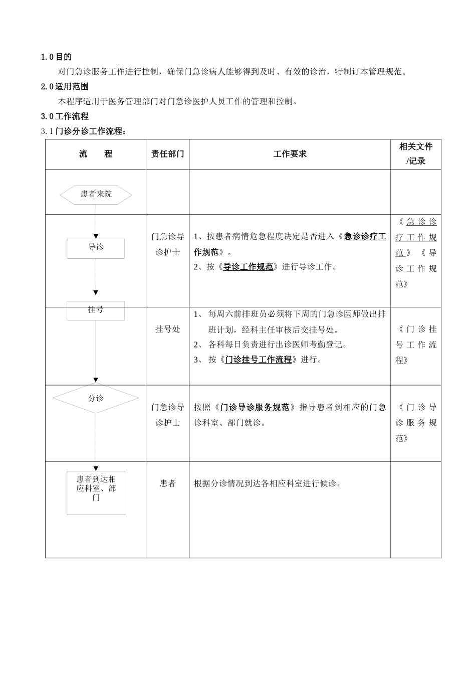 门急诊就诊服务工作流程-白云区信息网_第1页