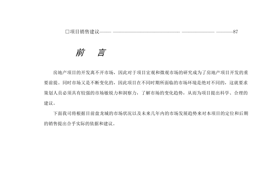 盘龙城商业项目市场定位论证分析报告_第2页