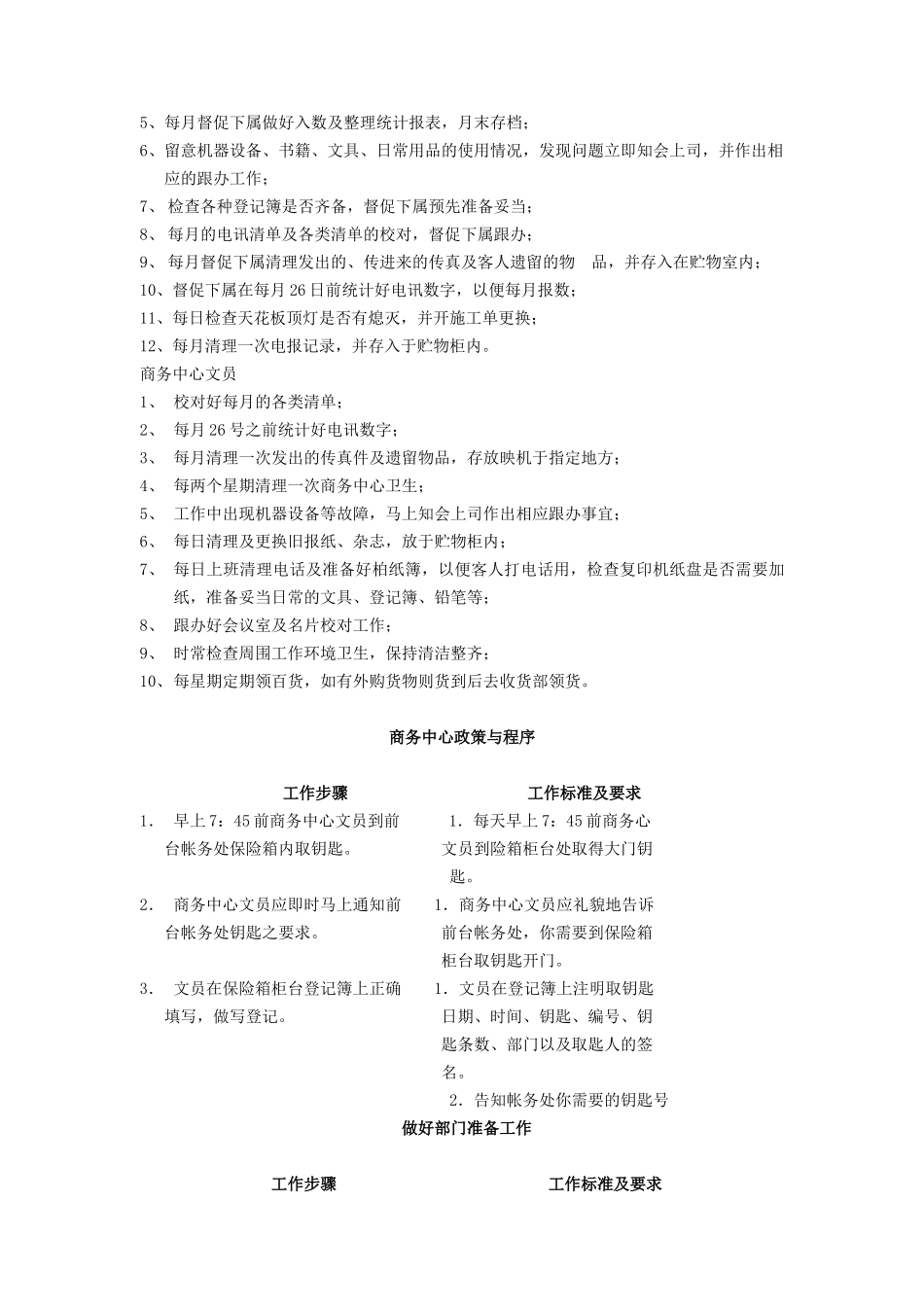 酒店商务中心服务手册（P）_第3页