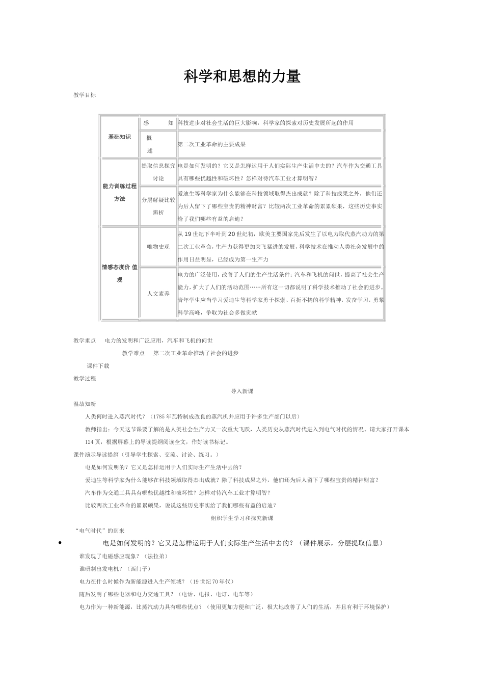 科学和思想的力量_第1页