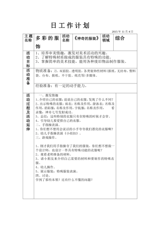 《神奇的服装》