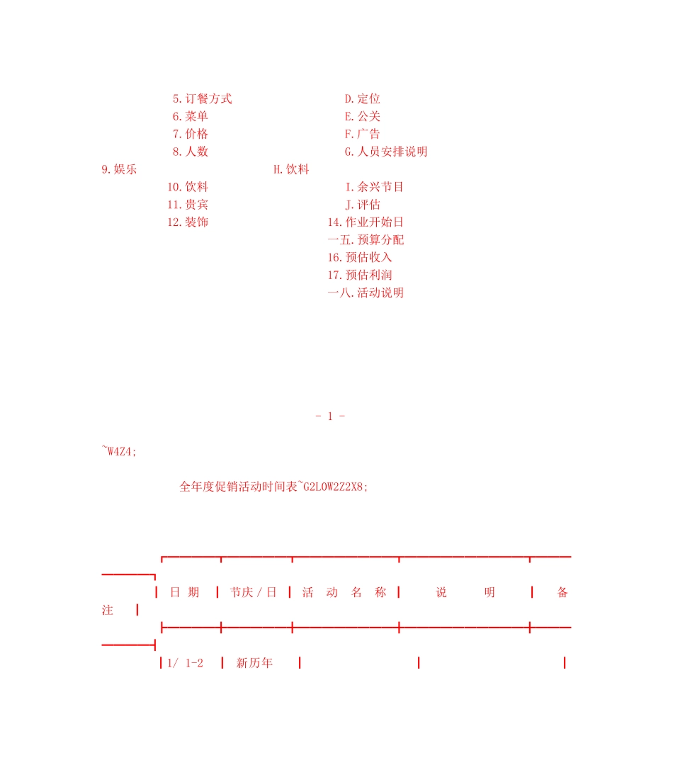 餐饮促销活动和销售技巧_第2页