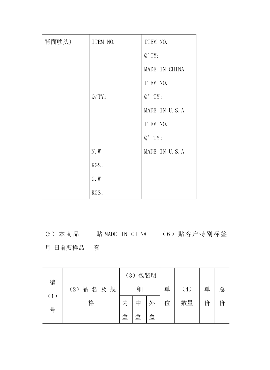 某销售公司订货单_第2页