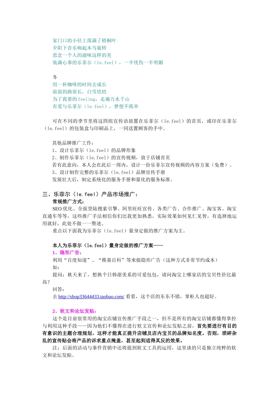 拎包品牌宣传推广营销策划案_第3页