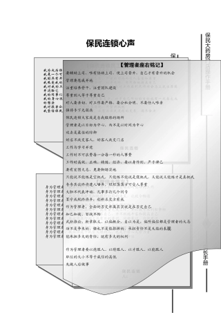 门店操作手册(36页)