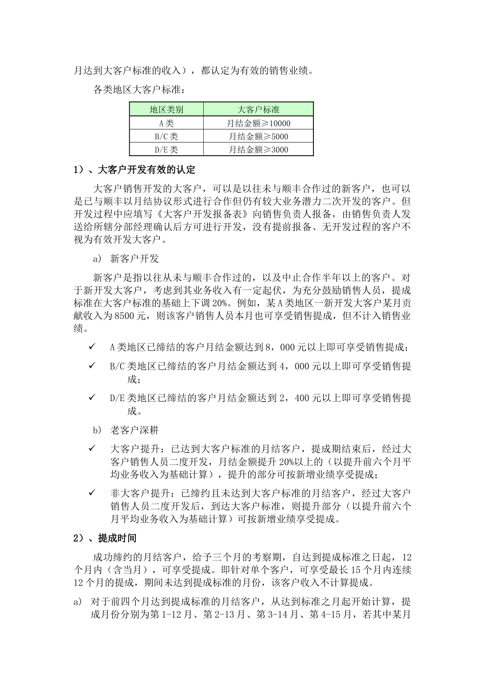 某快递销售考核方案_第3页