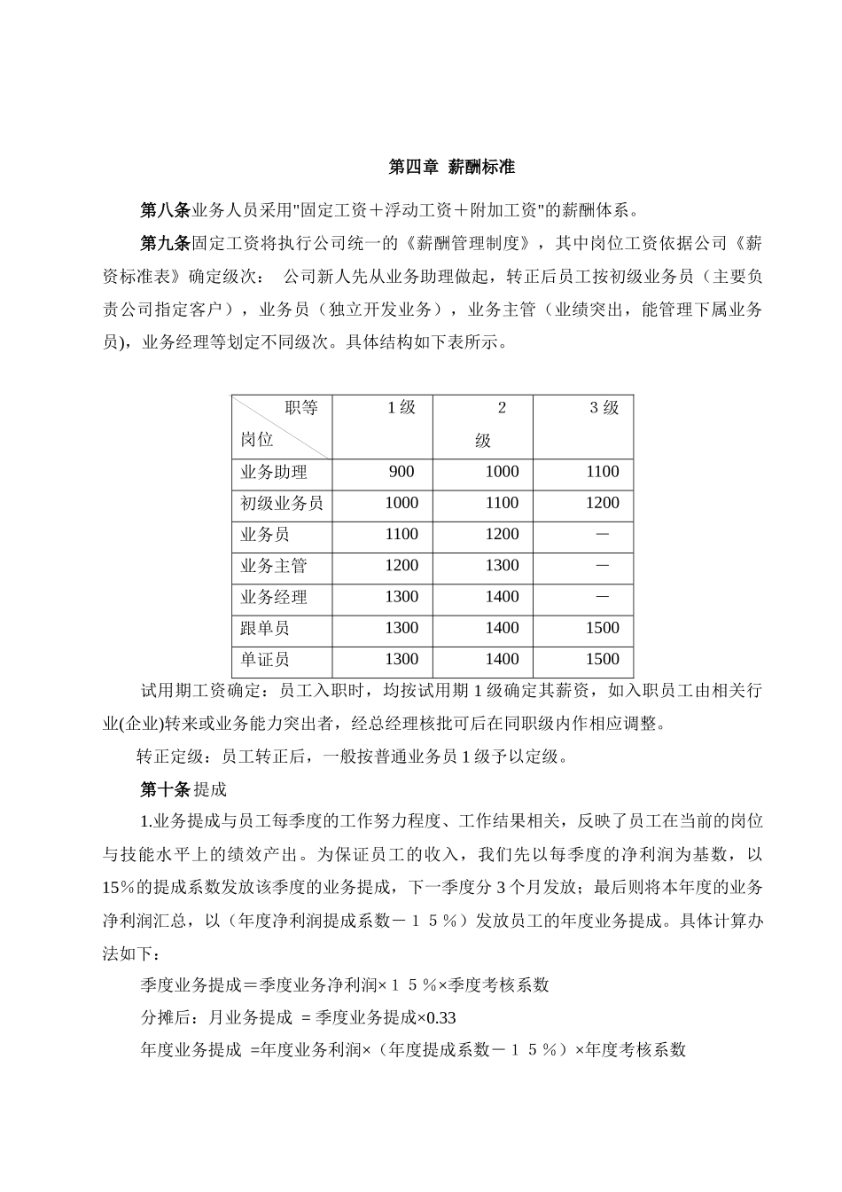 某公司进出口业务管理细则_第3页