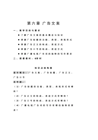 第四章广告文案