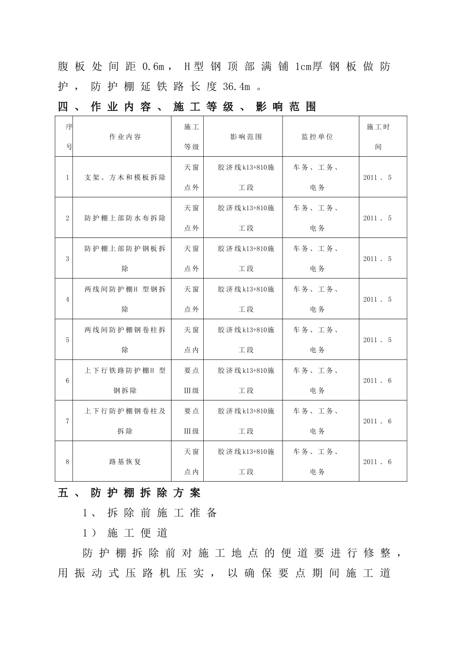 跨铁路桥(3桥)防护棚拆除施工方案_第3页