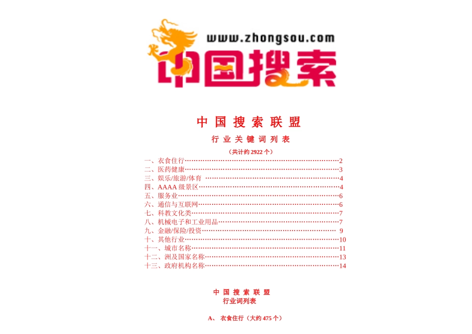 排名服务“热门词”推荐_第1页