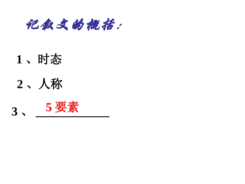 高考英语写作summary(记叙文概括)_第3页