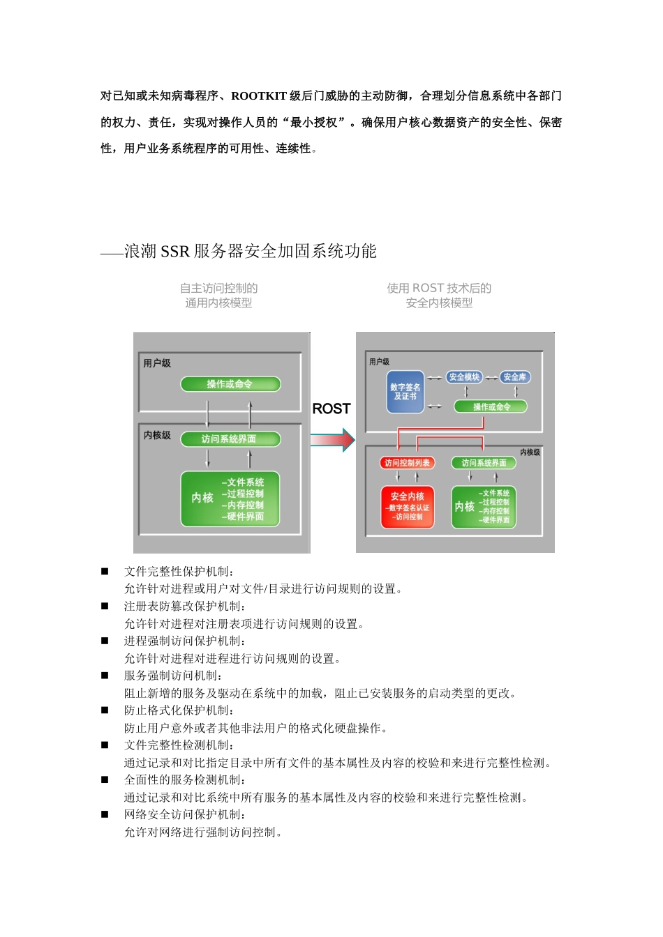 浪潮SSR服务器安全加固系统产品概述_第2页