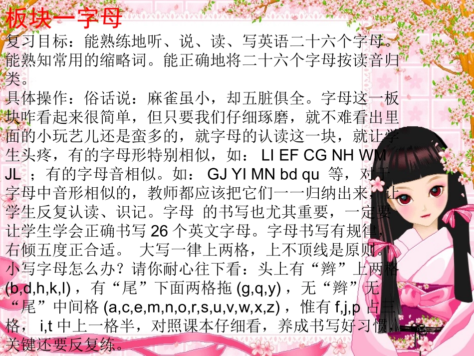 小学英语毕业班总复习(PEP)_第2页