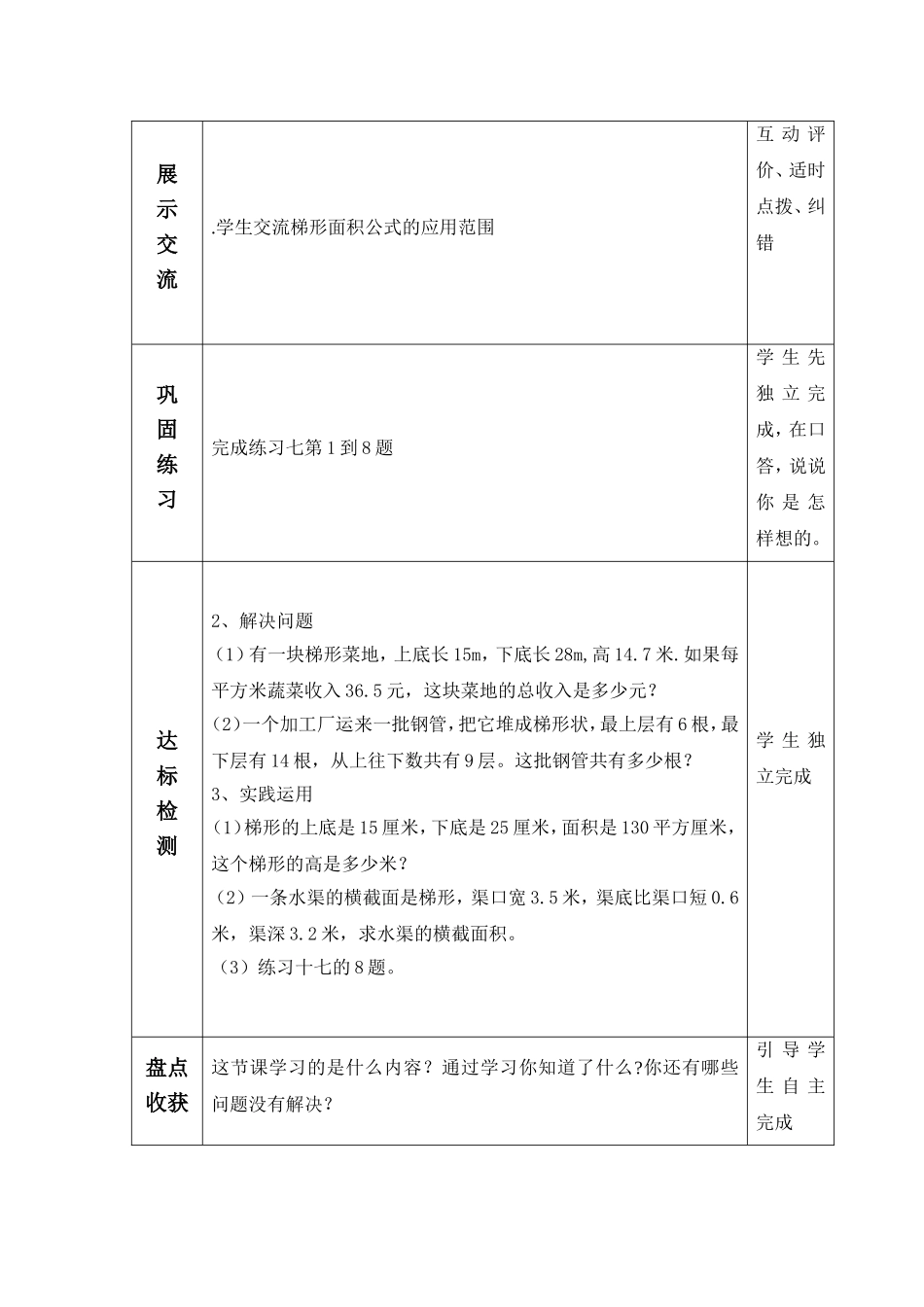 应用梯形面积公式解决问题_第2页