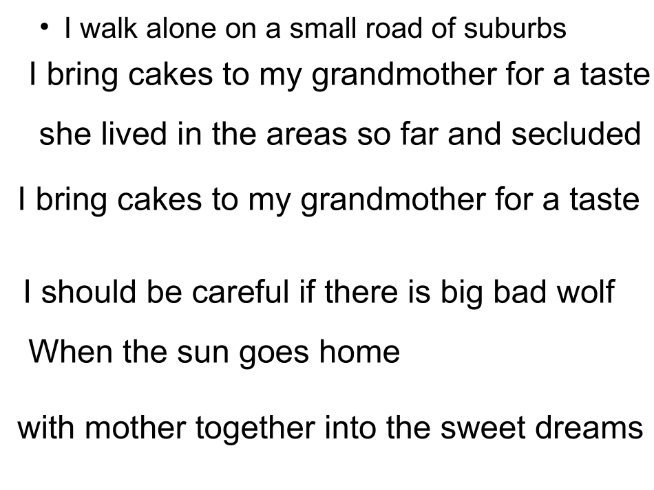 小红帽英语话剧课件_第2页