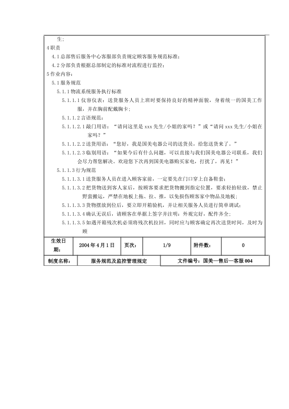 服务规范及监控管理规定_第2页