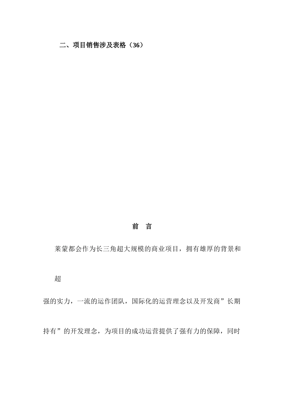 莱蒙都会销售策略建议报告_第2页