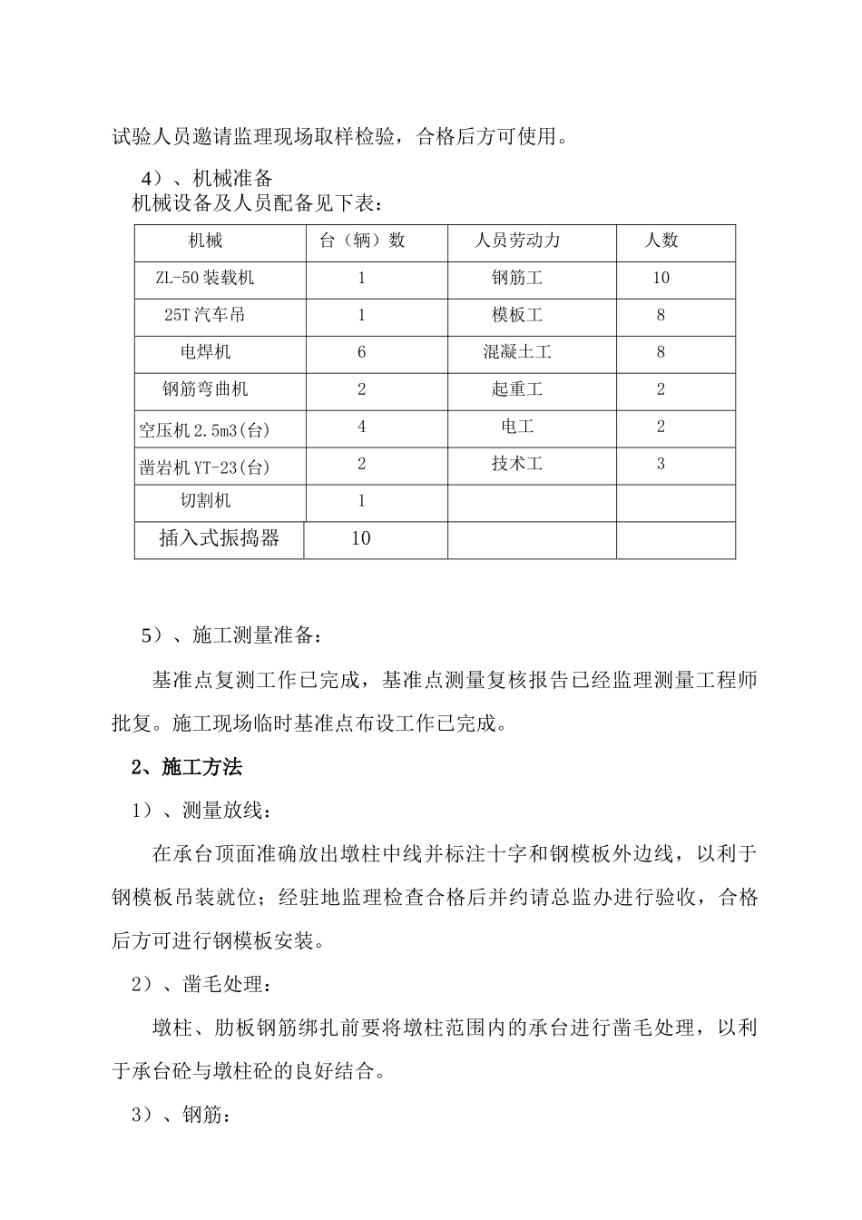 桥梁墩柱施工方案A_第2页
