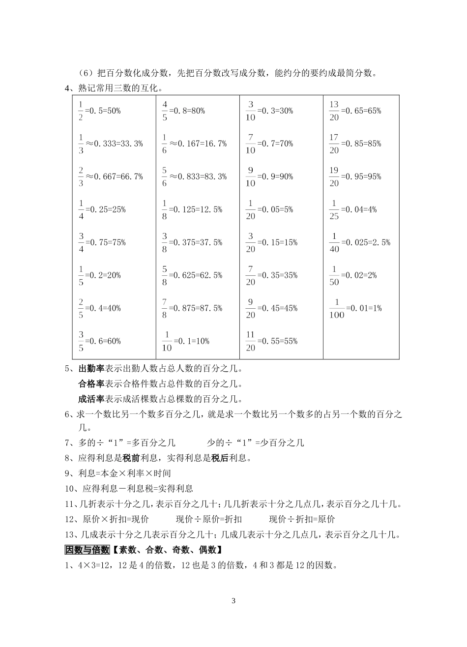 六年级总复习概念_第3页