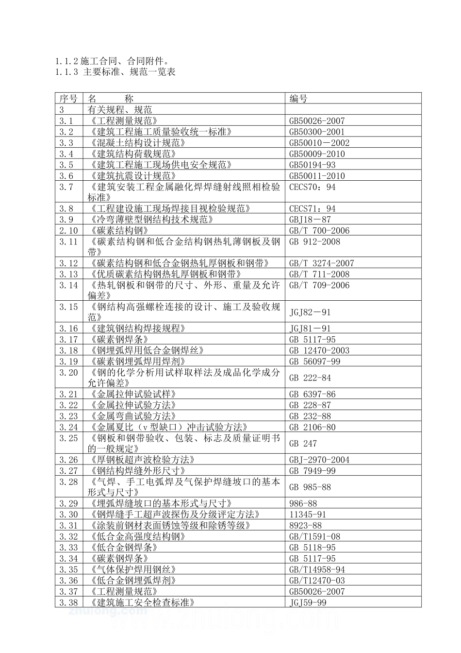 钢结构施工方案(彩钢板)_secret_第3页