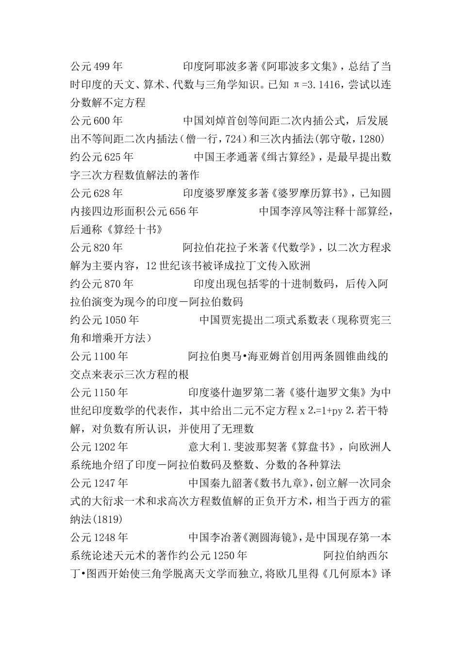 数学大事年表_第3页