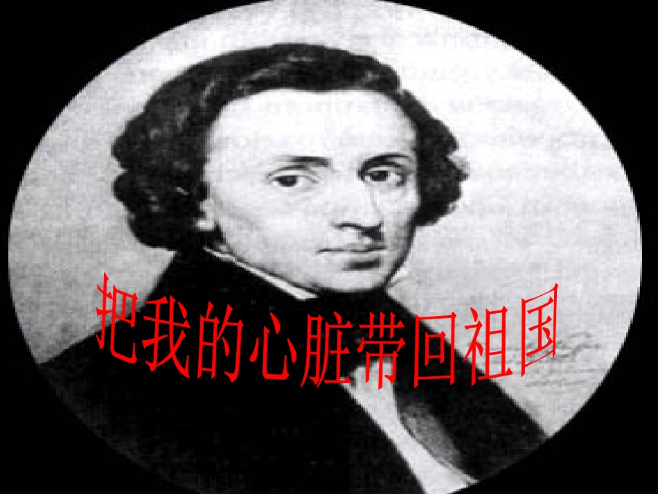 《把我的心脏带回祖国》第二课时修改PPT_第1页