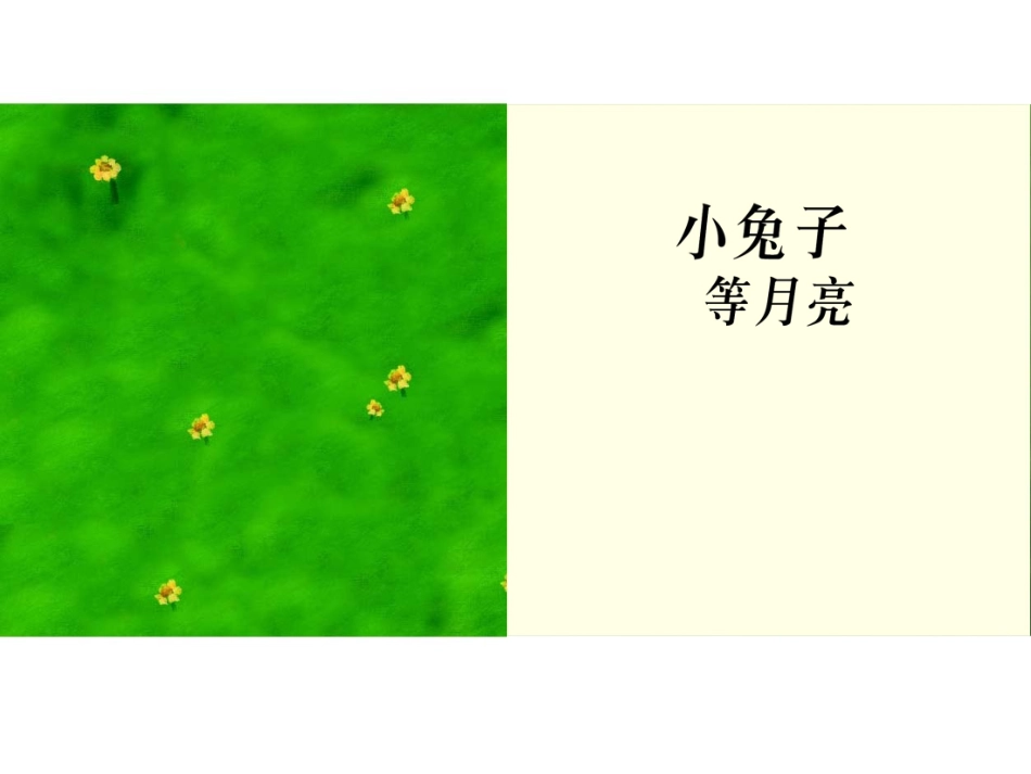 小兔子等月亮_第2页