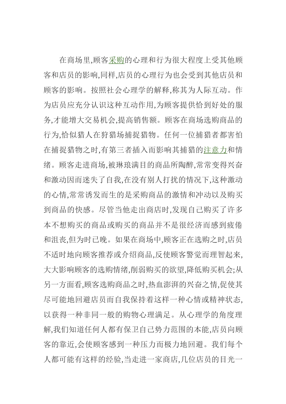 零售业店面营销管理方案分析_第3页