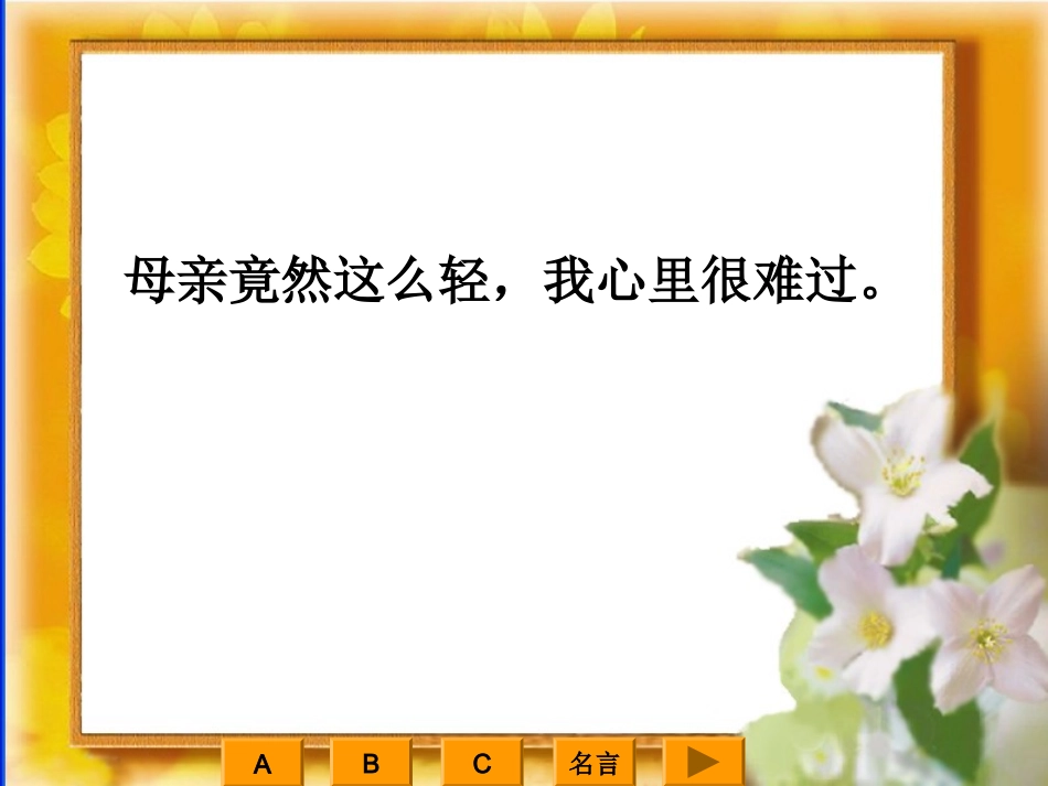 （中小学精品）第一次抱母亲_第2页