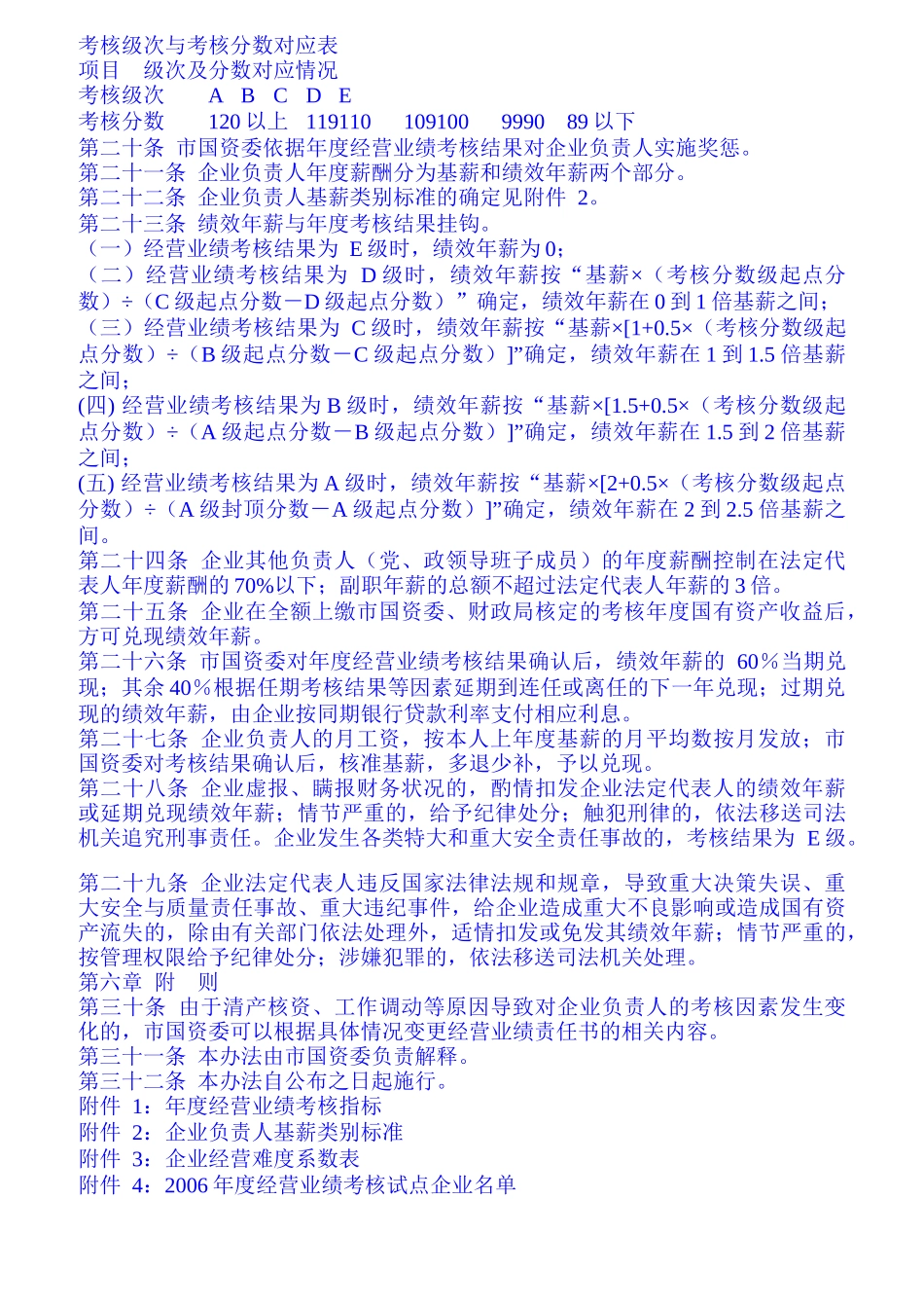 负责人年度经营业绩考核办法_第3页