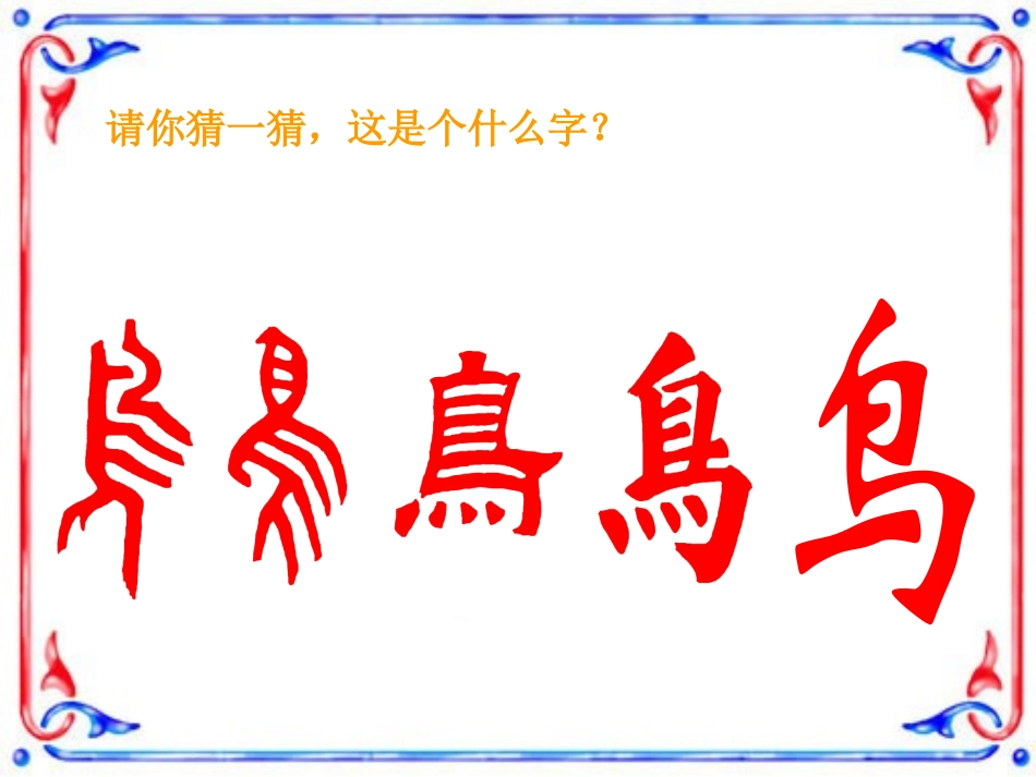 《美丽的鸟》教学课件_第2页