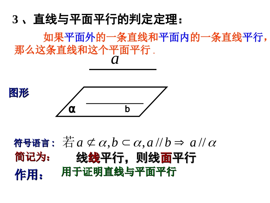 直线与平面平行的性质_第3页