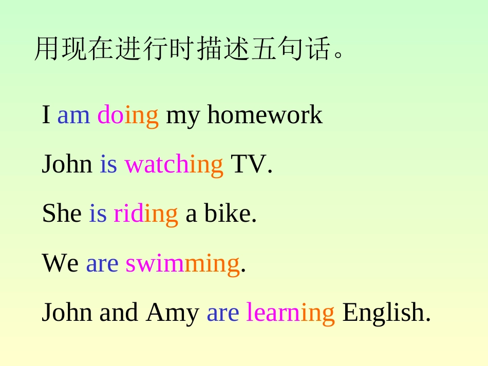 小学英语时态作文练习_第3页