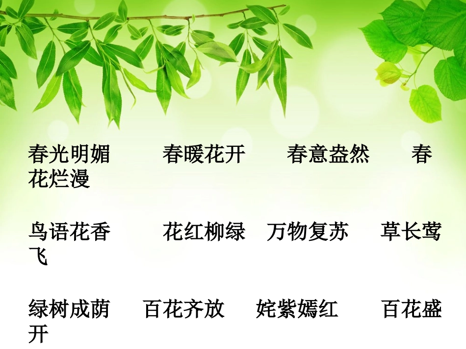 和我们一样享受春天_第3页